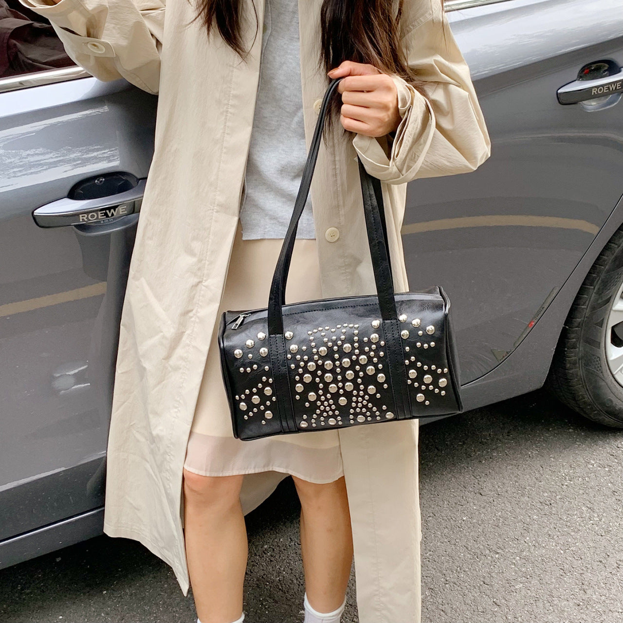 Wholesale PU Leather Niche design underarm bag